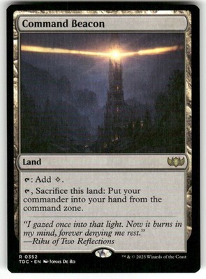 Commander: Tarkir: Dragonstorm #352 Command Beacon Card