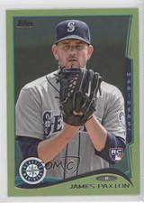 2014 Topps Retail Green James Paxton #123 4l3