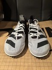 Adidas Men's Distancestar Track & Field Shoes Size 11.5 GX6682 White Black New — photo 2