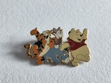 Disney Winnie The Pooh  Pin Badge Pooh Bear Eeyore Tigger Piglet Rare 2003/2004