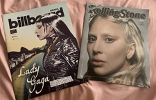 2x Magazines Exclusive Lady  Gaga Brazil - Billboard & Rolling Stone Set