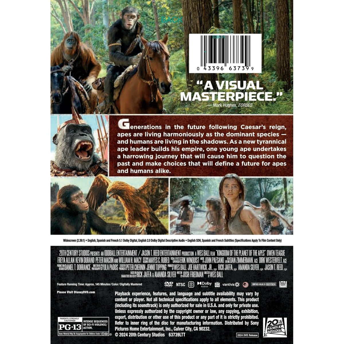 20th Century Fox Home Entertainment Kingdom of the Planet of the