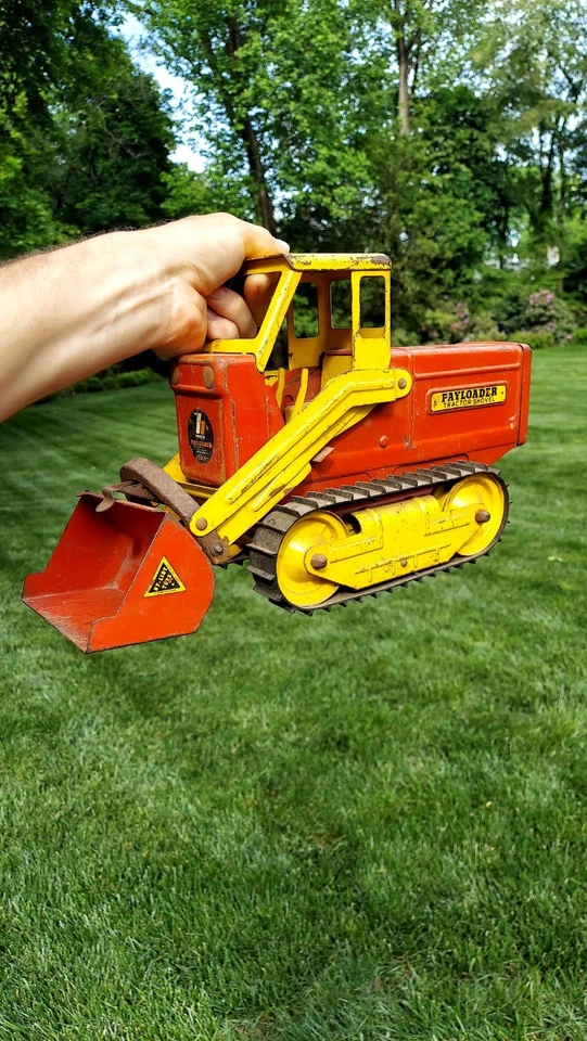 Nylint Payloader Tractor Shovel No. 3100, Nice Working. - Image 3 of 4