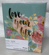 Floral Mini Photo Album By Recollections Love Your Life 200 Photos New