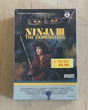 Demonic Horror Martial Arts Movie NINJA III DOMINATION 1984 Sealed MGM Betamax