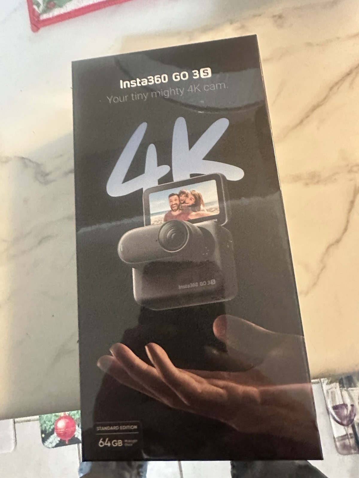 Insta360 GO 3S 4K 64GB Action Camera - Black