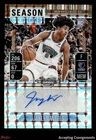 2024-25 Panini Mosaic Rookie Season Ticket Bronze #1 Jaylen Wells RC AUTO 74/75