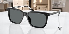 POLO PH4224U 500181 Shiny Black Polar Dark Grey Polarized 55 mm Men's Sunglasses
