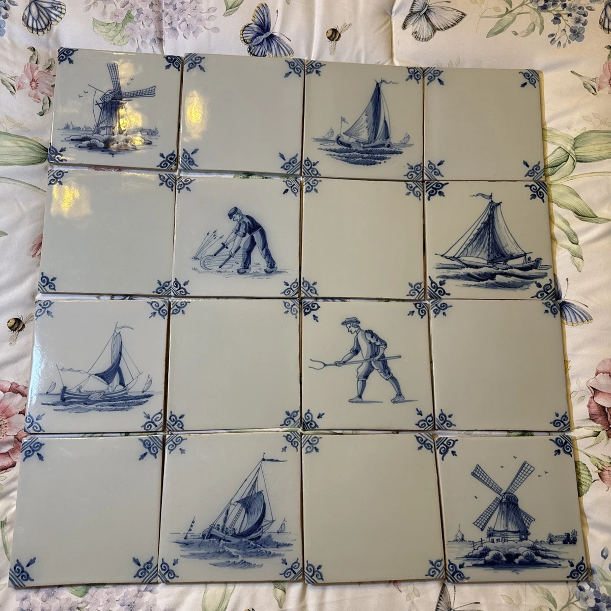 B-Set /  Tichelaar Makkum サイドプレート B-Set / Tichelaar Makkum サイドプレート B-Set / Tichelaar Makkum