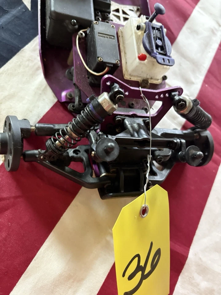 VINTAGE RC CEN Touring Car PreOened/Project Car - Image 2 of 4