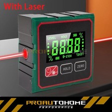 Digital Angle Finder with Electronic Laser 4-Side Magnetic Angle Gauge US