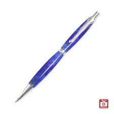 Fancy Pencil Kit, Silver Finish, Single Kit, Legacy Woodturning