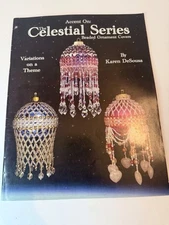 Accent On Celestial Series DeSousa Beaded Ornament Bauble Cover Beadwork Book