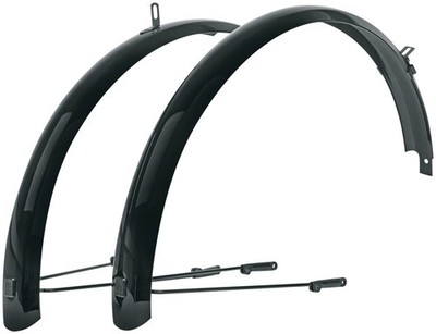 SKS B53 Bluemels Full Coverage 24-Inch Bike Fender Set with Aluminum/Plastic