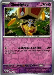 Gimmighoul 088/182 Paradox Rift Reverse Holo Common