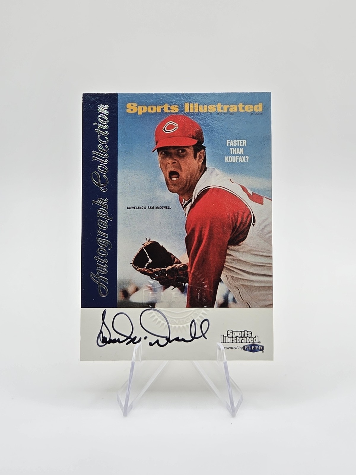 Sam McDowell 1999 Sports Illustrated Greats of the Game Autographs SP #NNO