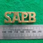 WW1 South African Pioneer Battalion Shoulder Title Badge Worn France 1916 - 1919