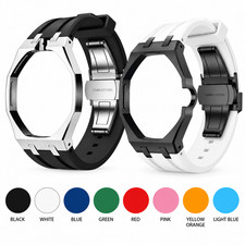 Stainless Steel Metal Case And Strap For AP x Swatch Royal Pop Mod Accessories