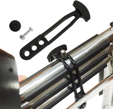 Telescoping Ladder Strap for Boat Yacht, Rubber Strap Secure Retaining Latch Ban