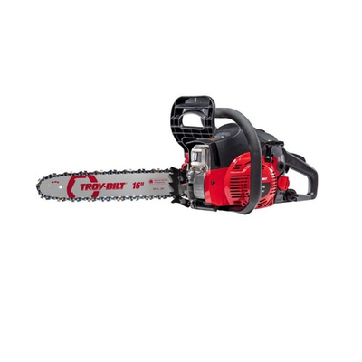 #ad Troy Bilt 41AY4216766 42cc 16 in. Low Kickback 2 Cycle Gas Chainsaw New $197.40