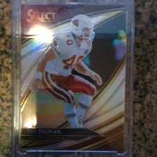 Pat Tillman 2019 Panini Select Silver Prizm Field Level Arizona Cardinals