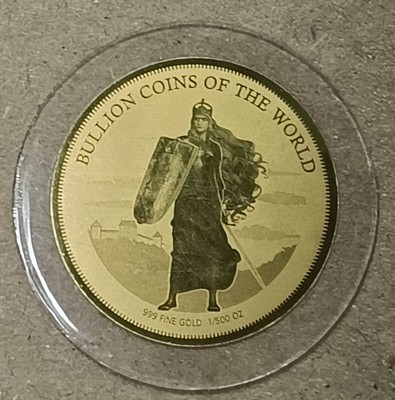 Gold Coin Germania Bullion Coins 999 Fine Gold Chad 3,000 Francs 2019