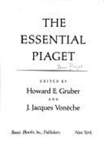 The Essential Piaget Hardcover