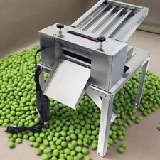 INTBUYING Commercial Pea Peeling Machine 60KG/H Electric Pea Sheller Stainless