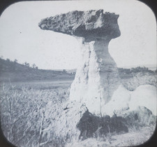 Vulcan's Knoll, Monument Park, Colorado, c1890's Magic Lantern Glass Slide