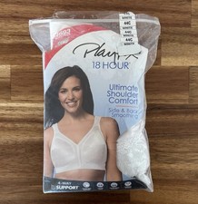 Playtex 18 Hour Bra Ultimate Shoulder Comfort Style Size 44C. New. Open Package