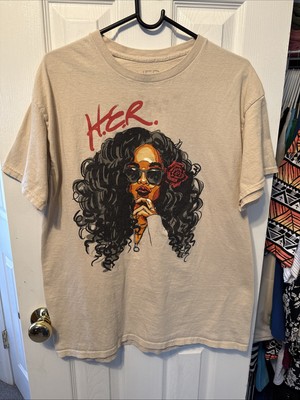Melanie Martinez Shirt H.E.R. Men s Beige Tee Size Large