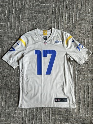 Los Angeles Rams Puka Nacua Vapor Limited Jersey - All Stitched - Gray Medium