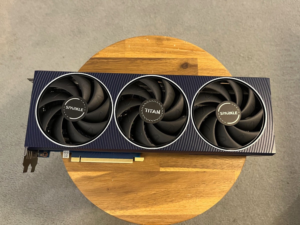 Sparkle Intel Arc A770 Titan OC 16GB GDDR6 SA770T-16GOC Graphics Card - Main Image