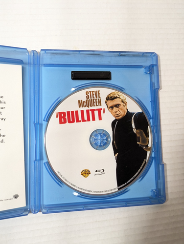 Bullitt Blu-ray Steve McQueen Robert Vaughn Jacqueline Bisset OOP Classic - Picture 5 of 9