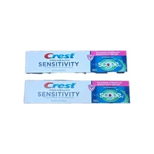 2 Crest Pro-Health Sensitivity Whitening Toothpaste Scope Minty Fresh 6 Oz 11/26
