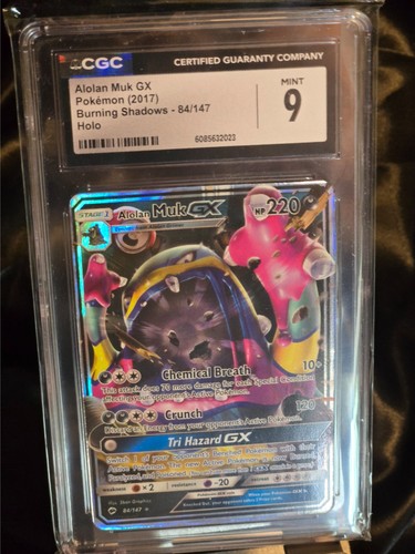 Alolan Muk-GX graded CGC 9 for sale on eBay
