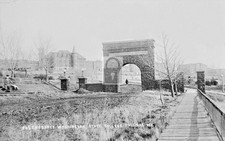 Entrada Arco Washington State College Pullman Washington WA - Reimpresión