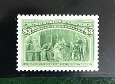 #2627c $3 Modern Columbian (1992 issue) graded PSE Gem 100 ogNH