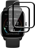 2X 3D Schutzglas FüR Amazfit Gts 4 Mini Hartglas Display Full Screen Curved