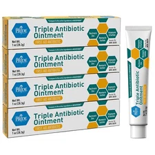 Medpride Triple Antibiotic Ointment 1 Oz 4-Pack | 24-Hour First Aid Ointment