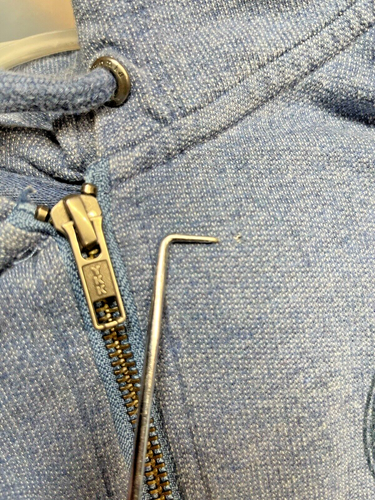 Patagonia Torpedo Crew Full-Zip Hoodie Blue Size: XL - Picture 9 of 9
