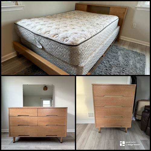 3 Piece Bedroom Set Mattress And Box Spring Included!