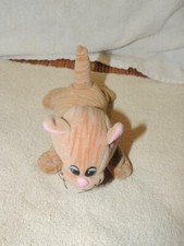 Vintage Tonka Pound Purries Brown Tiger Striped Kitten Cat Plush Stuffed 7"
