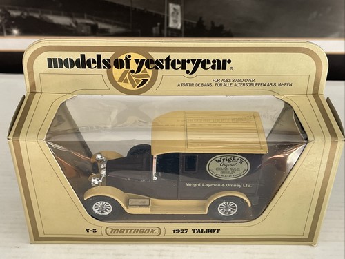 WRIGHTS COAL SOAP Matchbox Lesney 1978 Models of Yesteryear Y5 1927 TALBOT - Picture 5 of 12