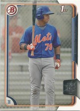 Jhoan Urena New York Mets 2015 Bowman Prospect Card