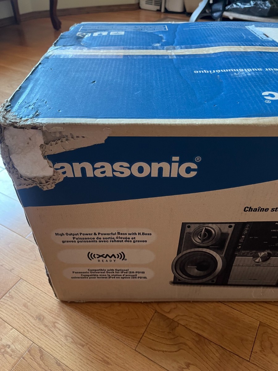 Panasonic SA-AK450 CD + cassette reciever Stereo System XM
