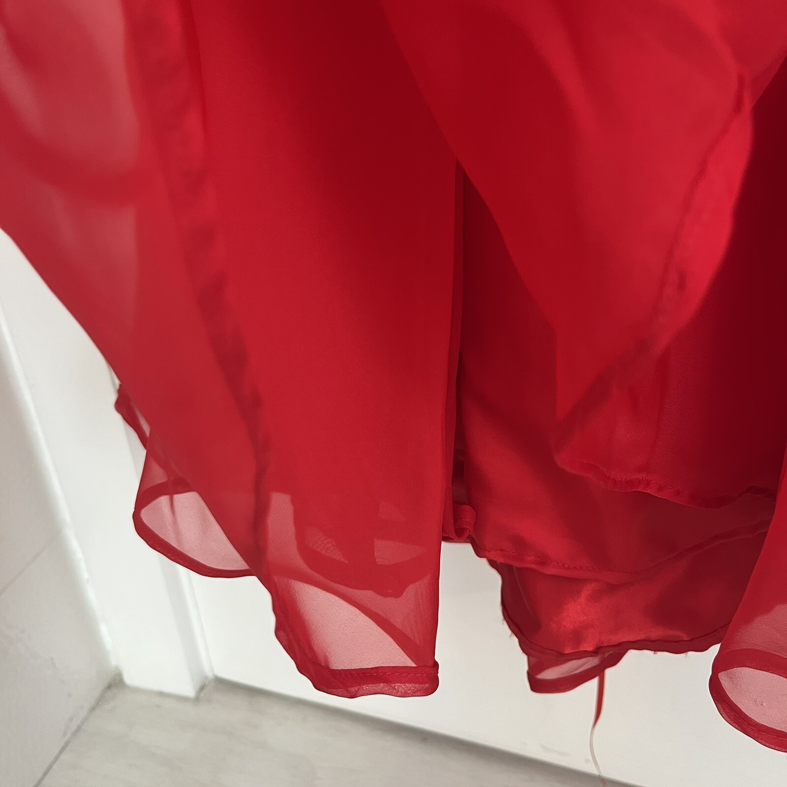 Red Long Formal Dress Evening Prom Dresses