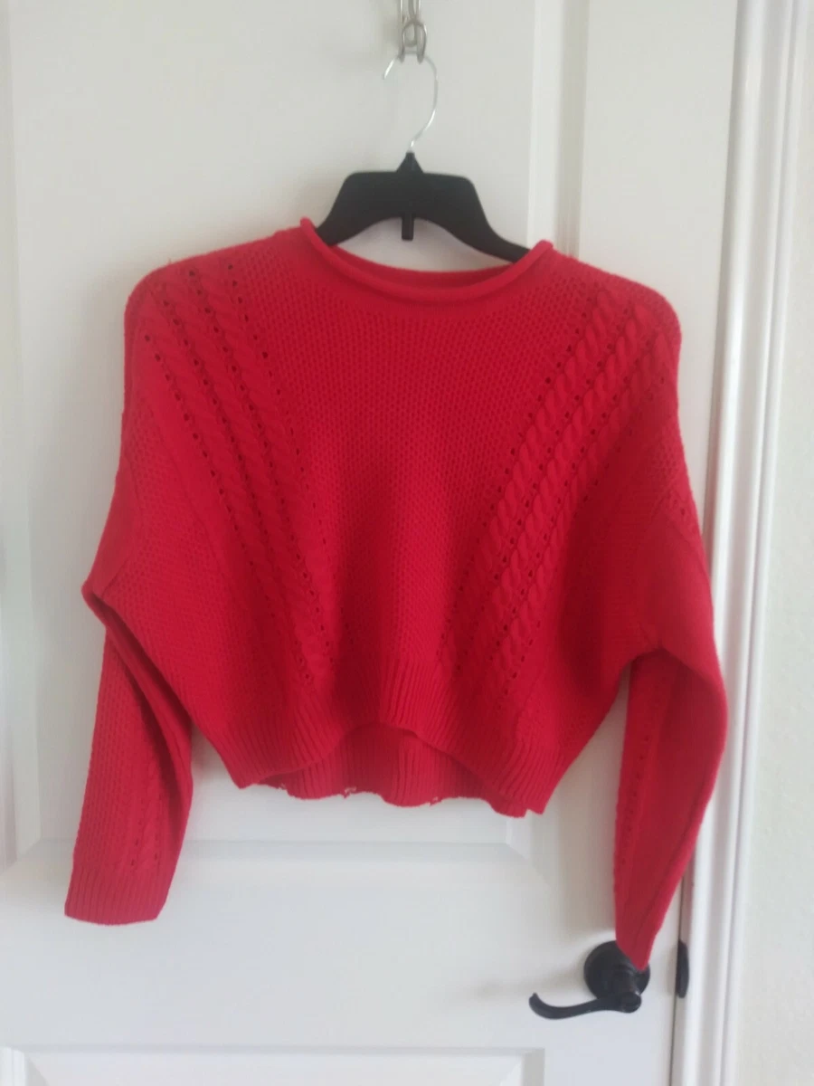 Charlotte russe off the shoulder best sale sweater