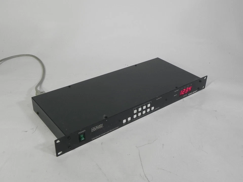 Ocean Matrix OMX-9021 Vertical Interval Video Audio Switcher - Image 4 of 4