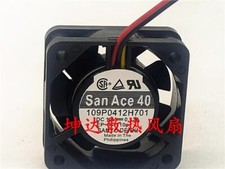 Sanyo 109P0412H701 4015 12V 0.13A 4cm 3-Wire Cooling Fan